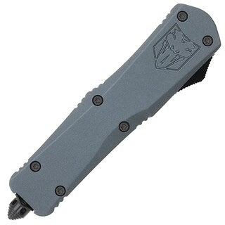 Nóż sprężynowy CobraTec FS-3 Large Drop-Point - Grey