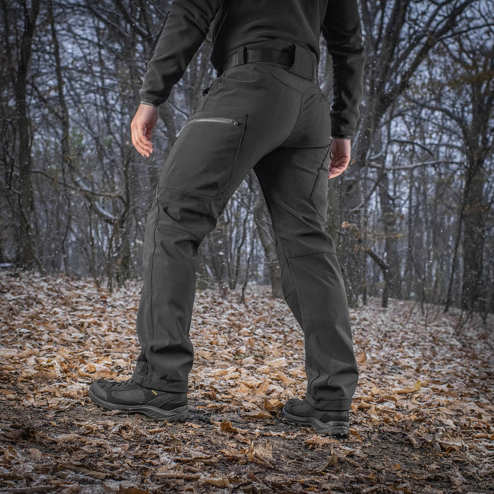 Spodnie M-Tac Softshell Winter - Black