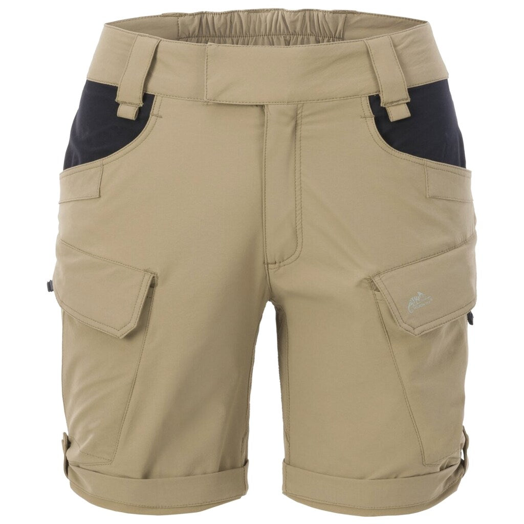 Szorty damskie Helikon OTP Nylon 8,5" - Khaki/Black