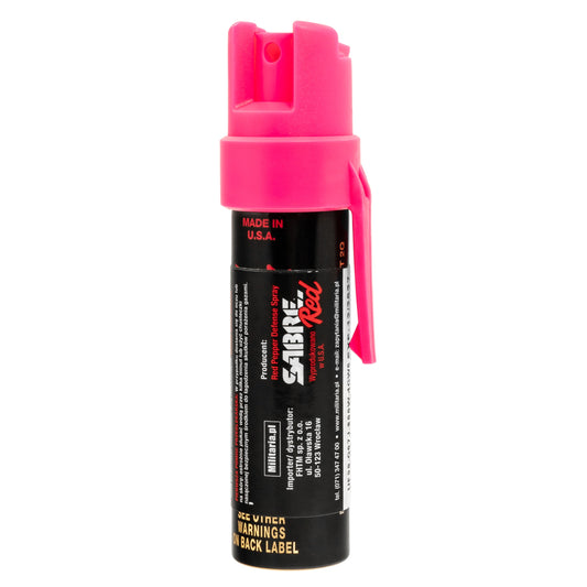 Gaz pieprzowy Sabre Red Stream Pink 22 ml - strumień