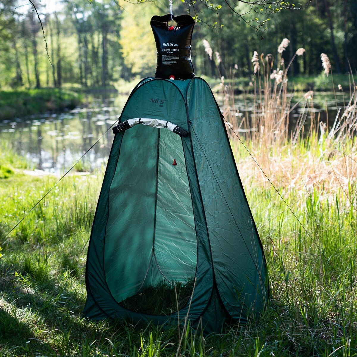 Przebieralnia turystyczna Nils Camp NC1706 - Zielona