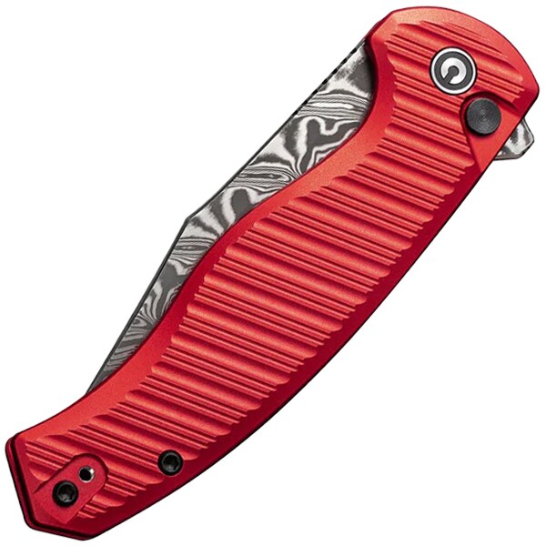 Nóż składany Civivi Stormhowl Damascus Aluminum - Red
