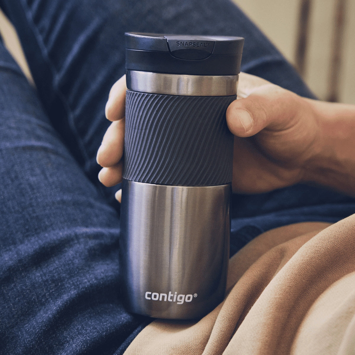 Kubek termiczny Contigo Byron 470 ml - Gunmetal