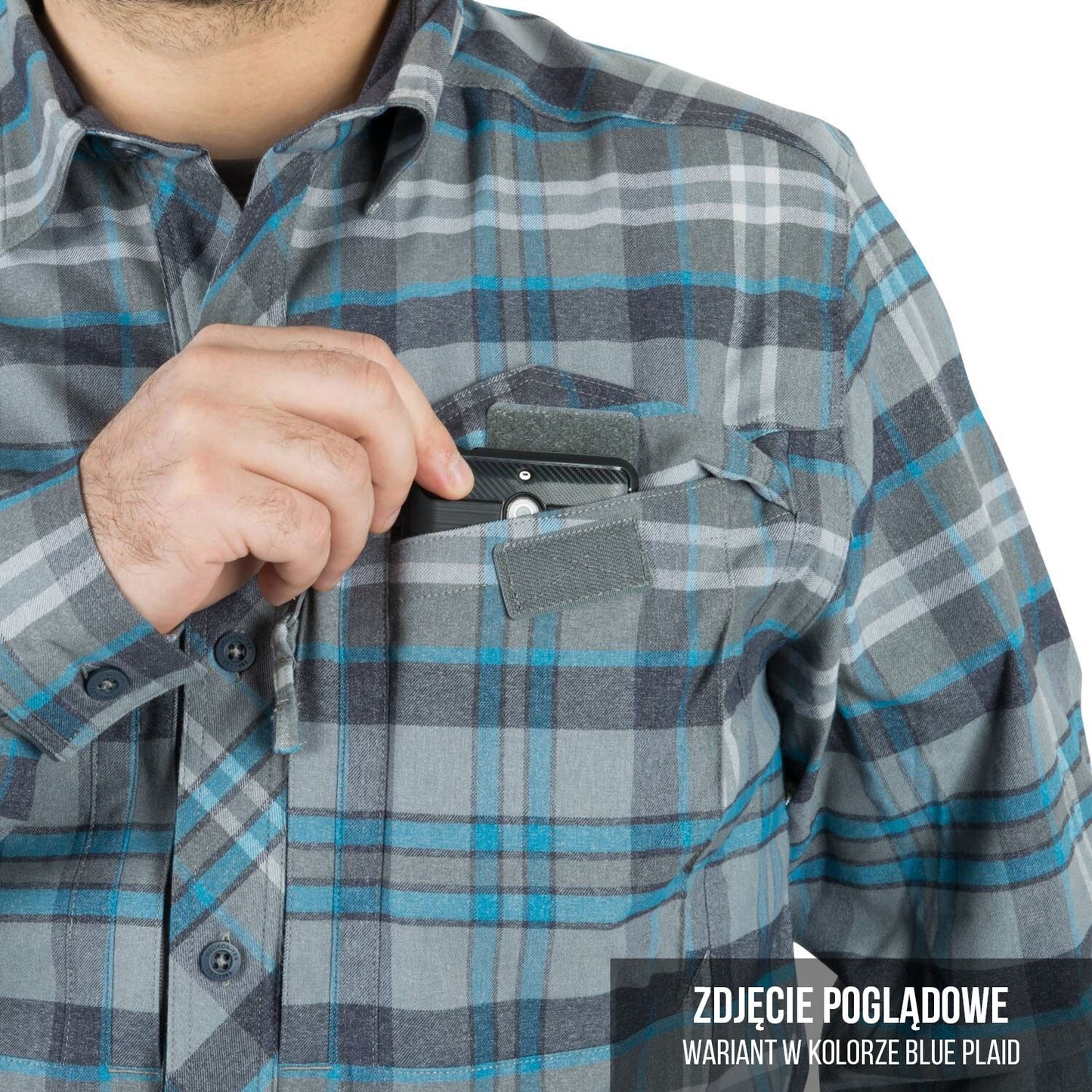 Koszula Helikon Defender Mk2 Pilgrim - Rust Plaid
