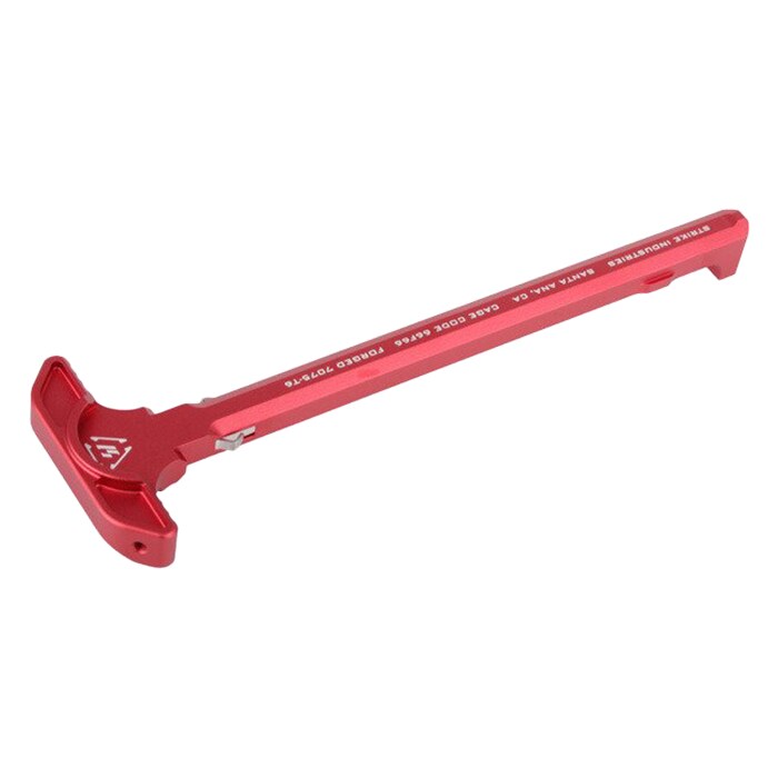Dźwignia przeładowania Strike Industries Latchless Charging Handle do karabinków AR15 - Red