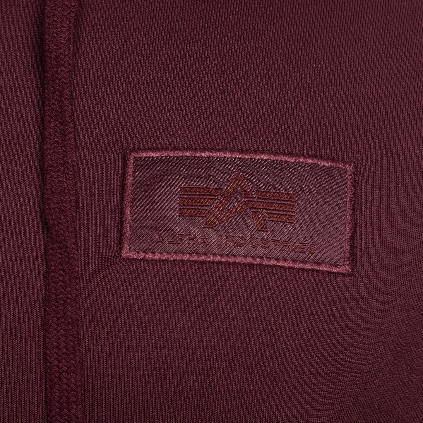 Bluza Alpha Industries Back Print Hoody - Dark Cherry