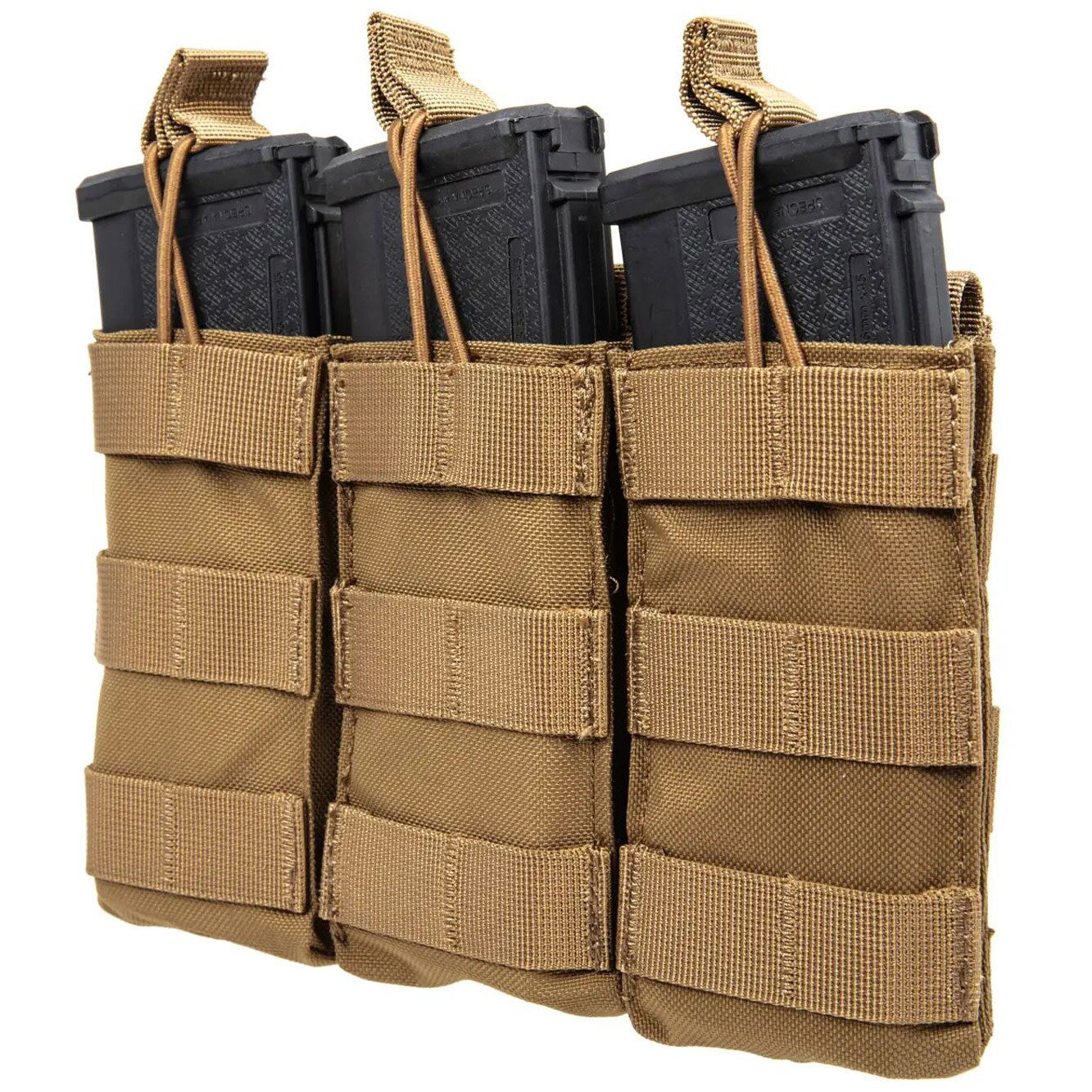 Potrójna ładownica Specna Arms Open na magazynki M4/M16 - Tan
