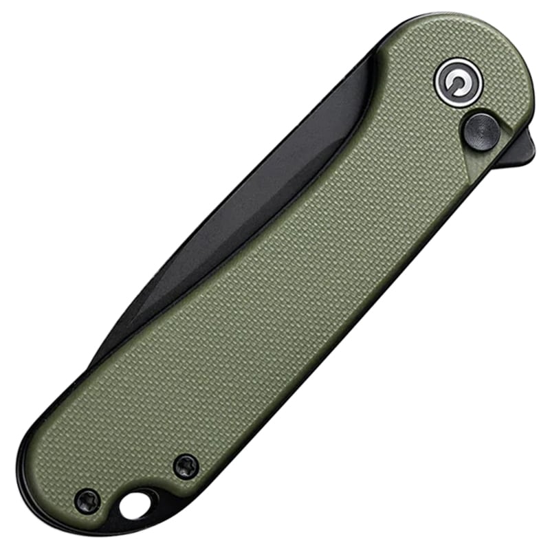 Nóż składany Civivi Elementum II Black Stonewashed - Green