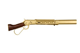 Strzelba ASG A&K 1873RS - Real Wood - Złota