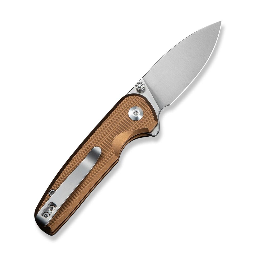 Nóż składany Civivi Mini Shakan Nitro-V Aluminium - Coyote Brown