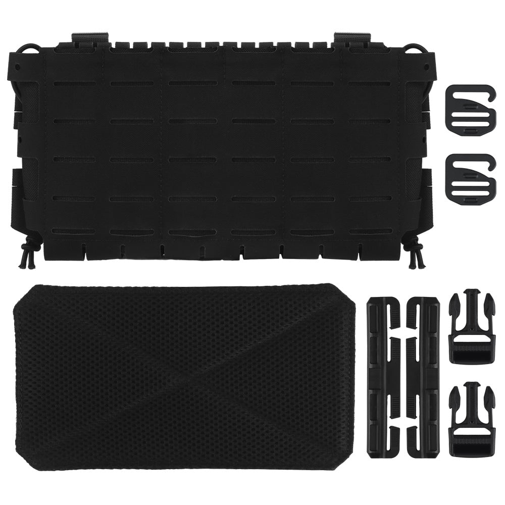 Panel przedni Wosport Buckle Up Laser-Cut VE-77-ACC-03 - Black