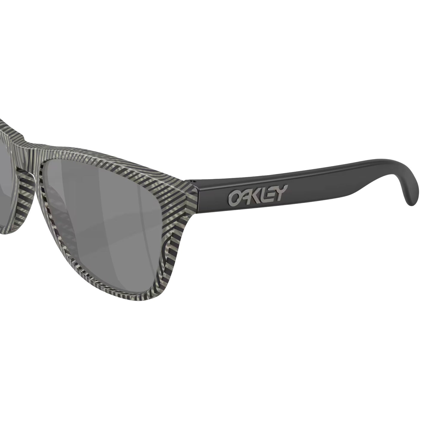 Okulary przeciwsłoneczne Oakley Frogskins - Matte Grey Ink Fingerprint/Prizm Black