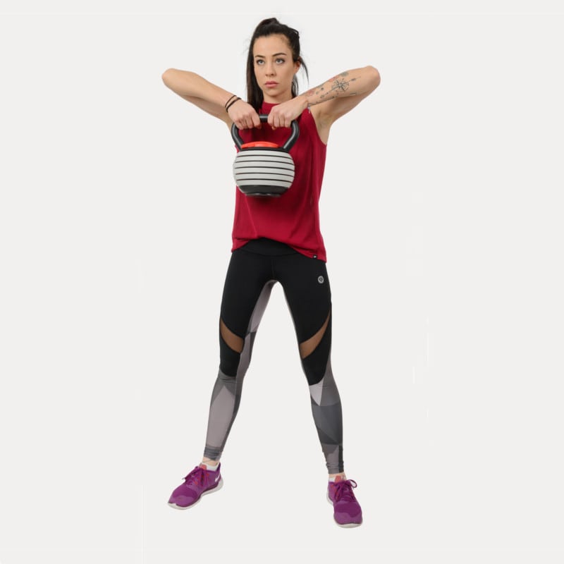 Kettlebell HMS z regulacją obciążenia KR40