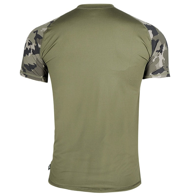 Koszulka termoaktywna Rough Radical Furious Army - Khaki/Moro