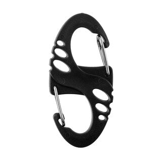 Zestaw karabińczyków Mil-Tec S-Hook Black - 10 szt.