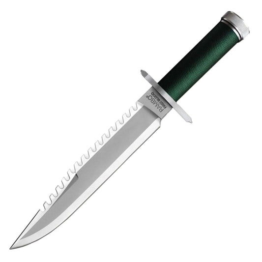 Nóż Hollywood Collectibles Group Rambo First Blood Standard Edition - Olive