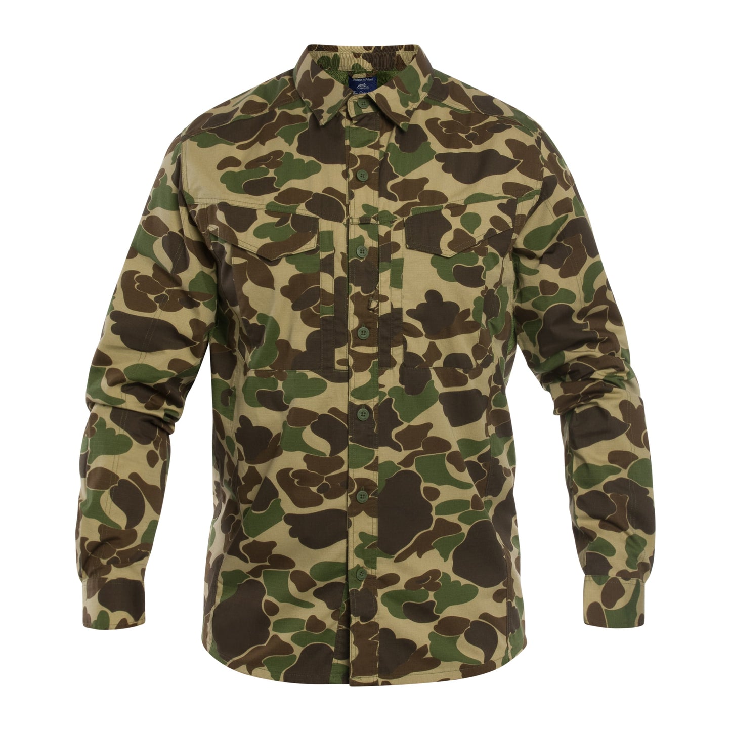 Koszula Helikon Defender Mk2 PolyCotton Ripstop Long Sleeve - Duck Hunter