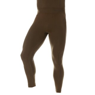 Legginsy termoaktywne Brubeck Thermo Nilit Heat - Khaki