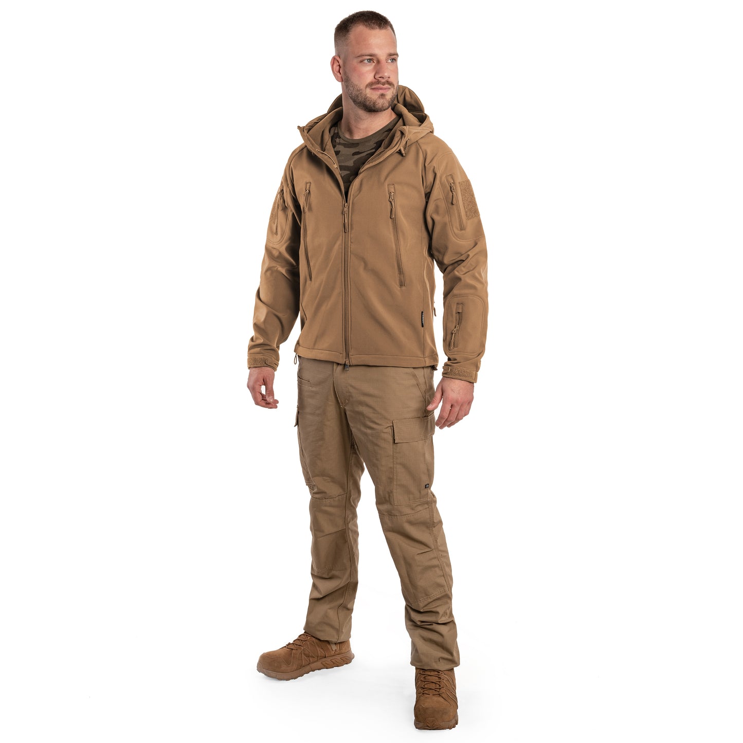 Kurtka Texar Softshell Falcon - Coyote