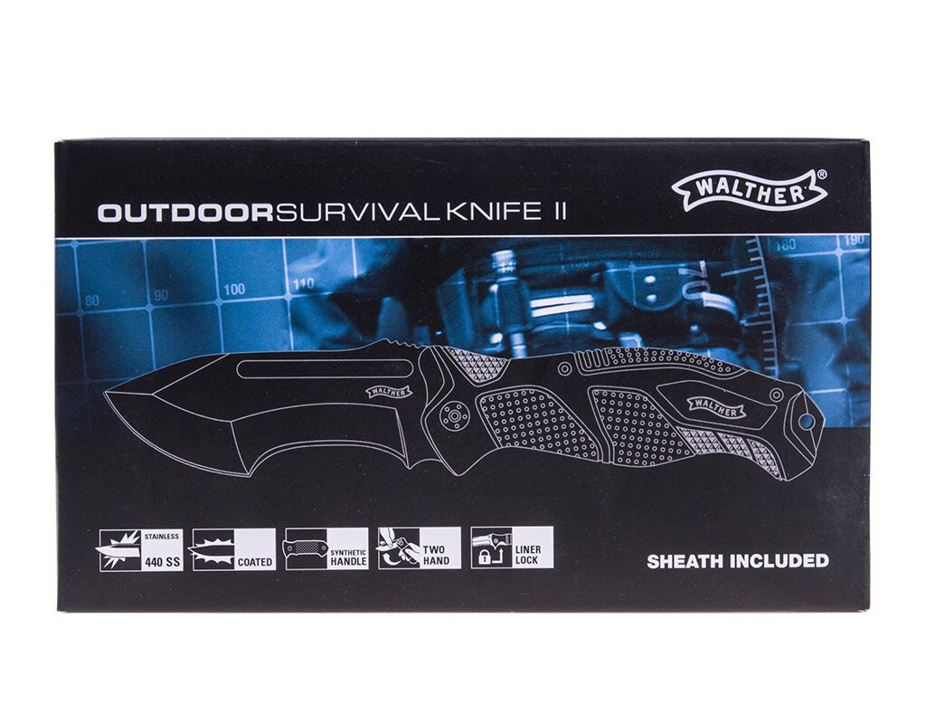 Nóż składany Walther Outdoor Survival Knife