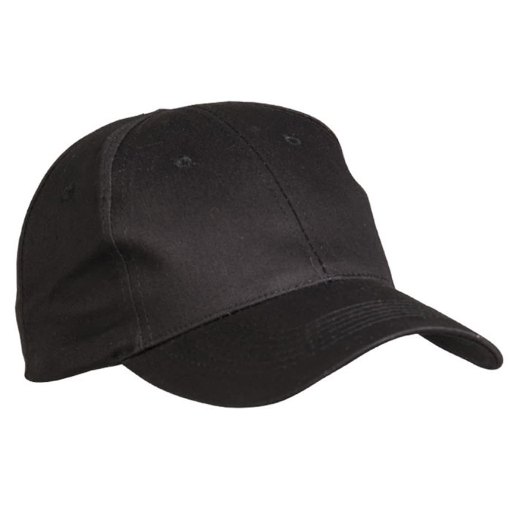 Czapka z daszkiem Mil-Tec Baseball Cap - Czarna