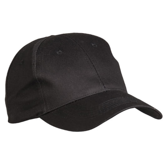 Czapka z daszkiem Mil-Tec Baseball Cap - Czarna