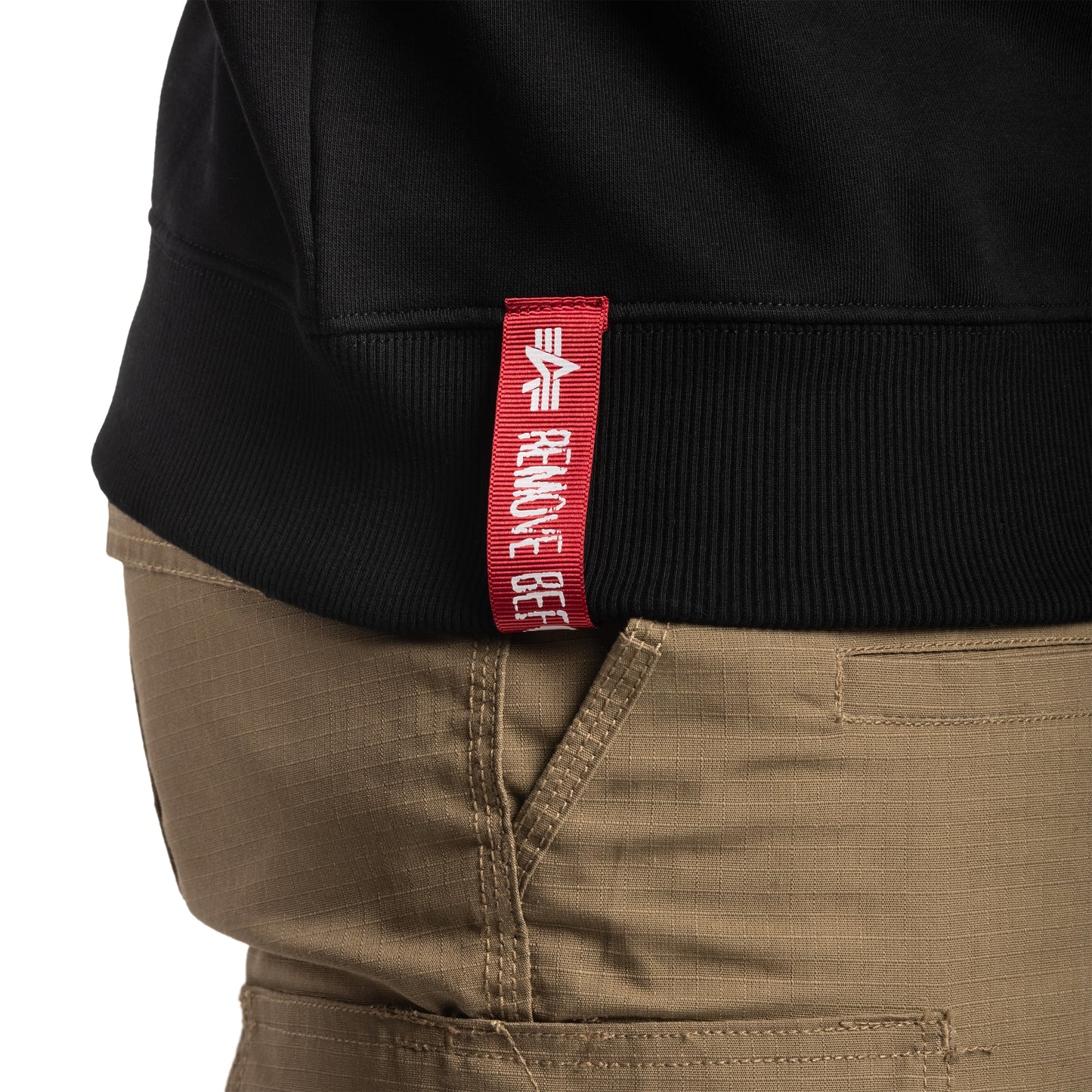 Bluza Alpha Industries Basic Sweater Small Logo - Black