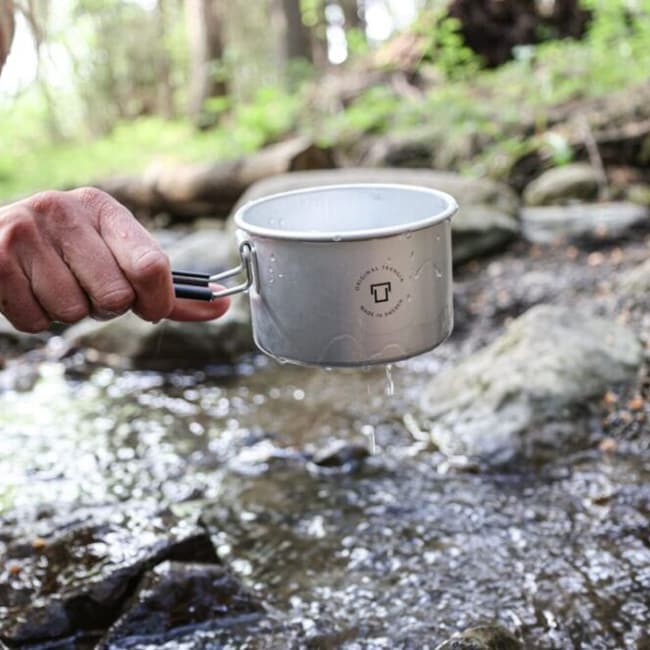 Kubek aluminiowy z pokrywką Trangia T-Cup 500 ml - Red