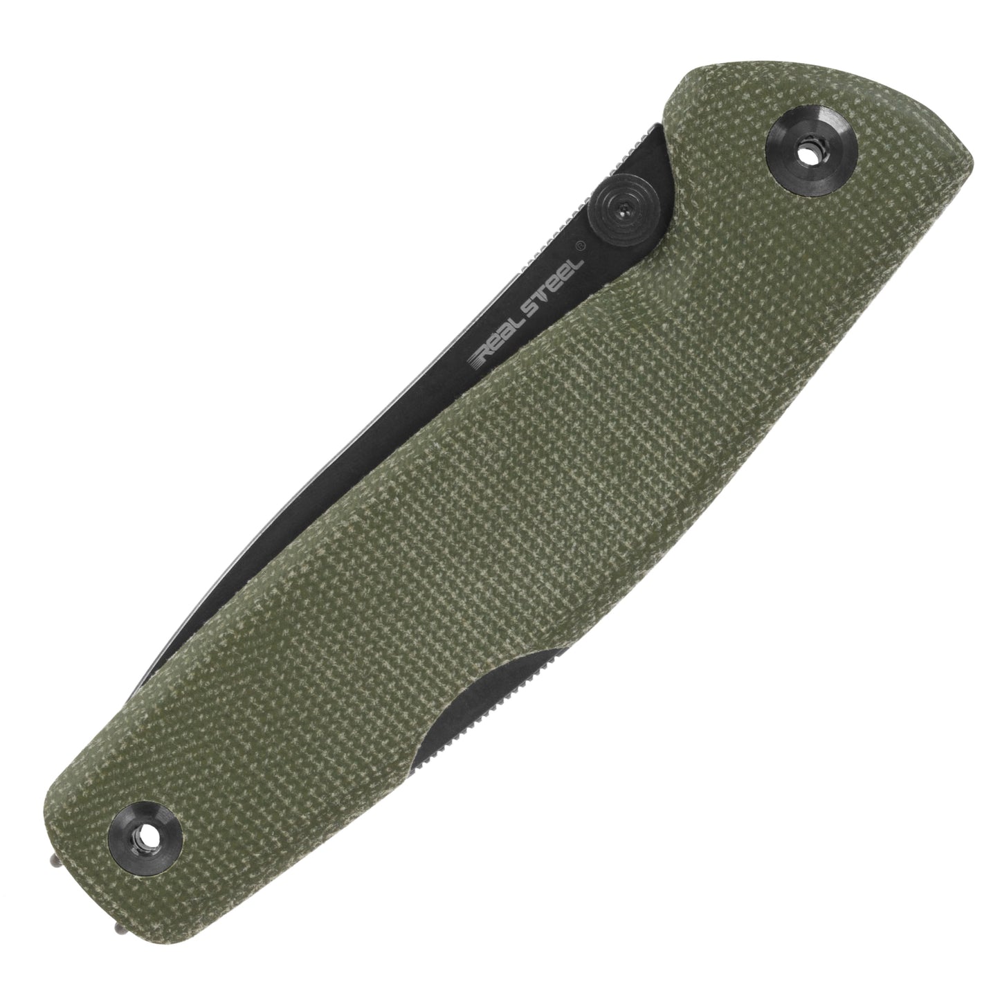 Nóż składany Real Steel Yak 7871GM - Green Micarta