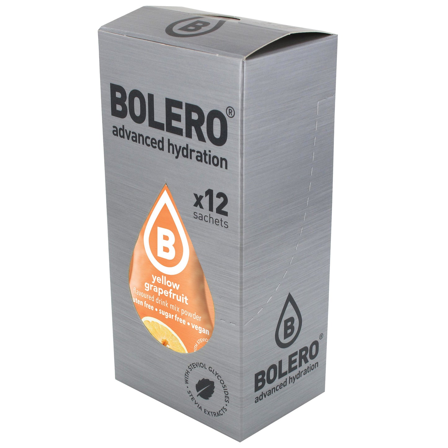 Napój w proszku Bolero Yellow Grapefruit ze stewią 3 g - 12 szt.
