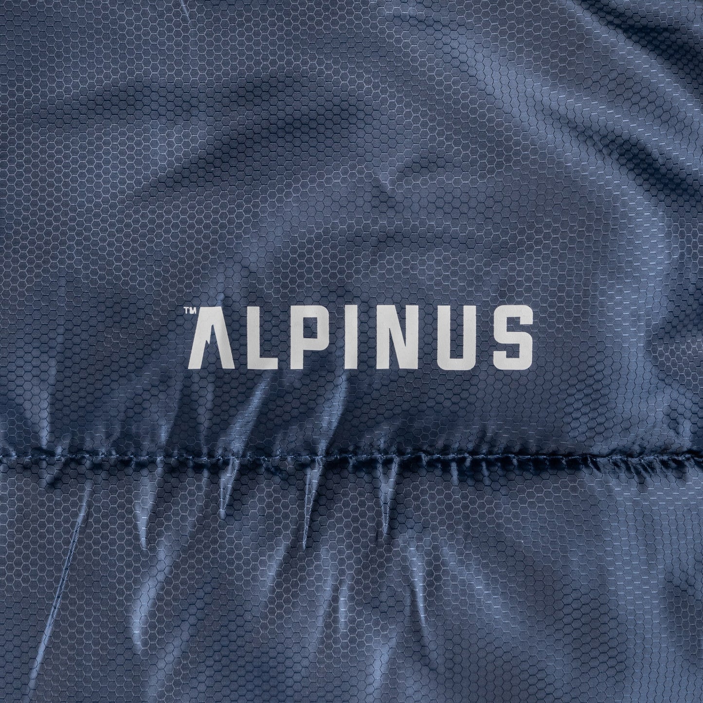 Śpiwór Alpinus Warm 1200 Granatowy - lewy