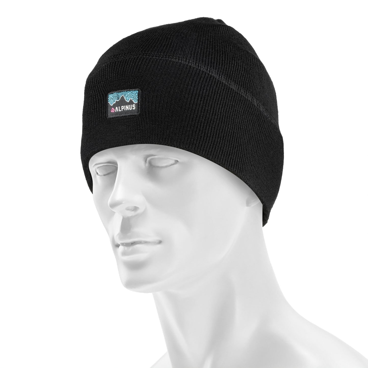 Czapka Alpinus Merino Bleik - Czarna