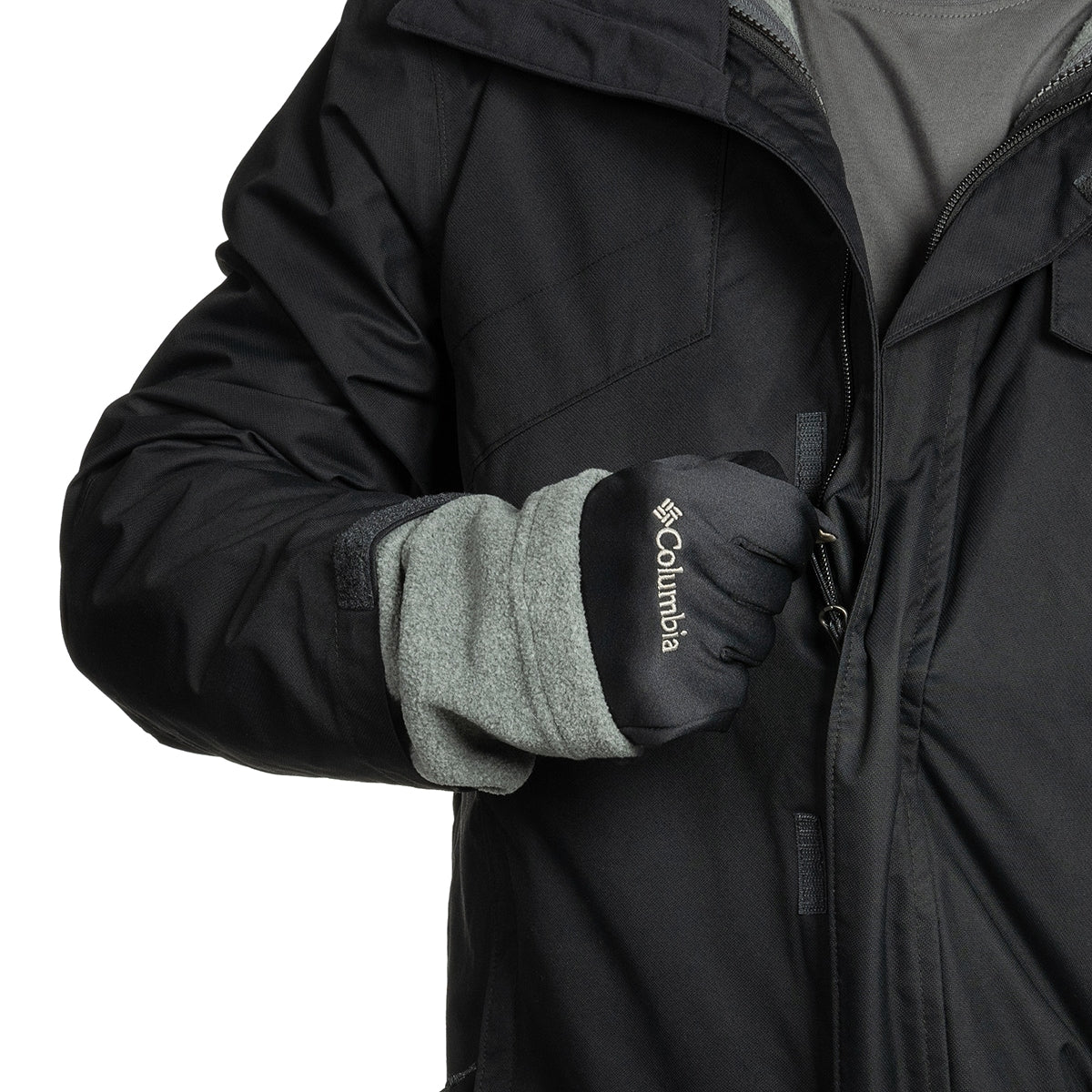 Rękawice Columbia Omni-Heat Touch Glove Liner - Black