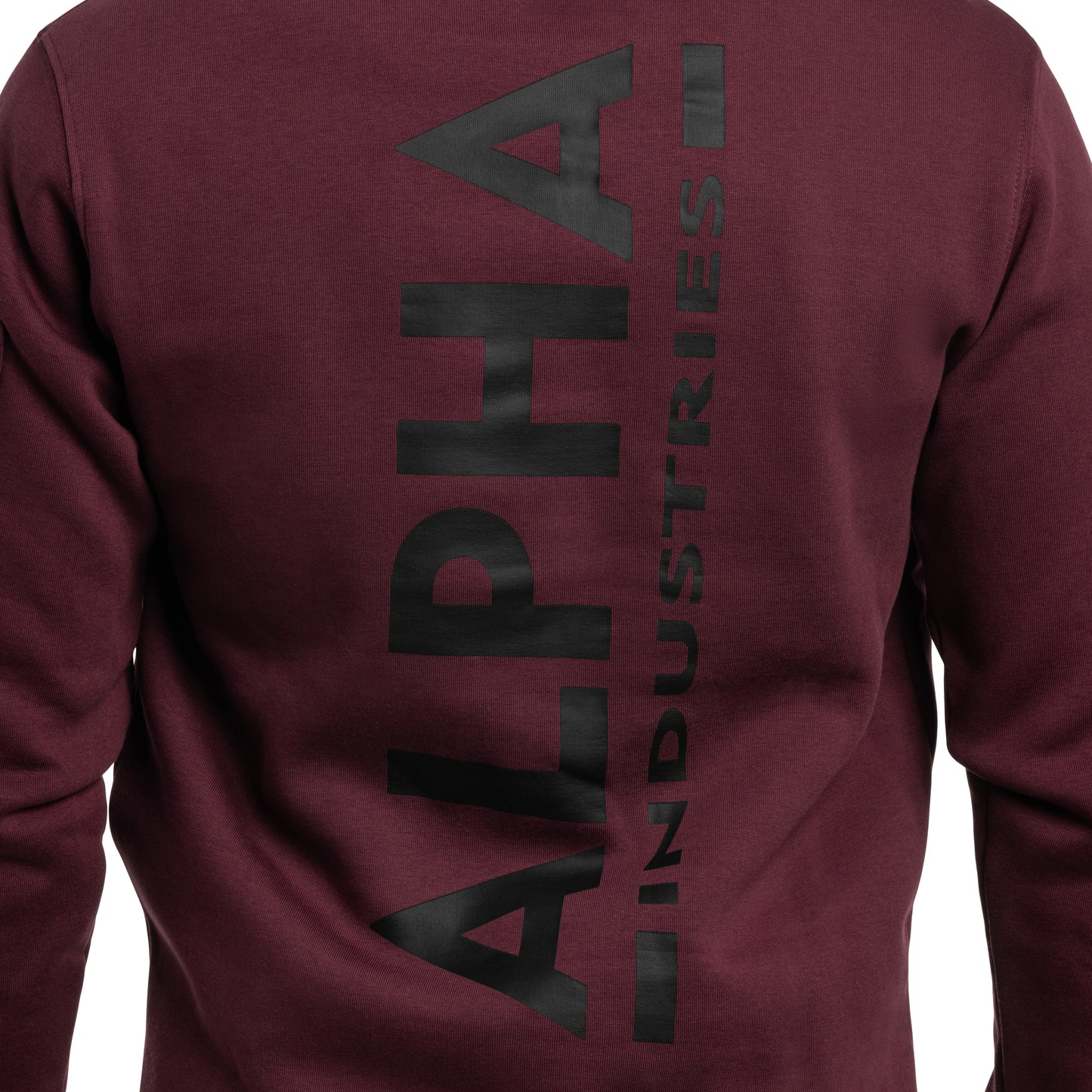 Bluza Alpha Industries Back Print Hoody - Dark Cherry