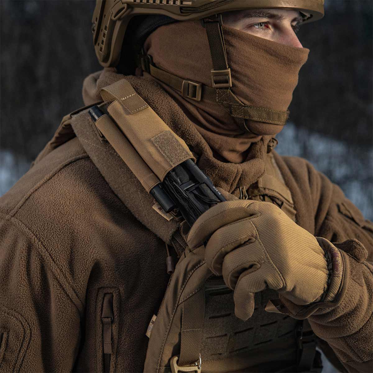 Ładownica M-Tac na stazę taktyczną MOLLE Gen. III - Coyote