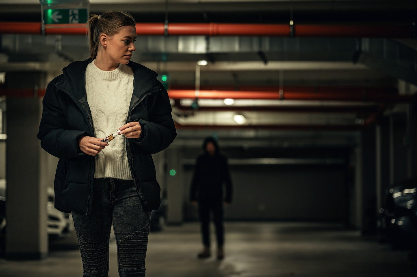 Gaz pieprzowy Sabre Red o wyglądzie szminki - strumień 23 ml