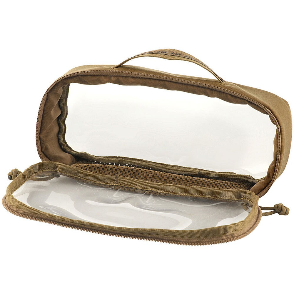 Organizer M-Tac Elite przezroczysty Medium - Coyote
