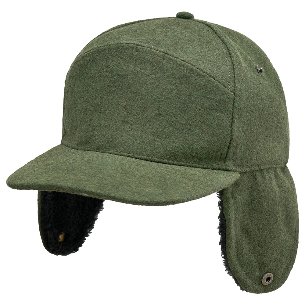 Czapka Brandit Lumberjack Winter Cap - Olive