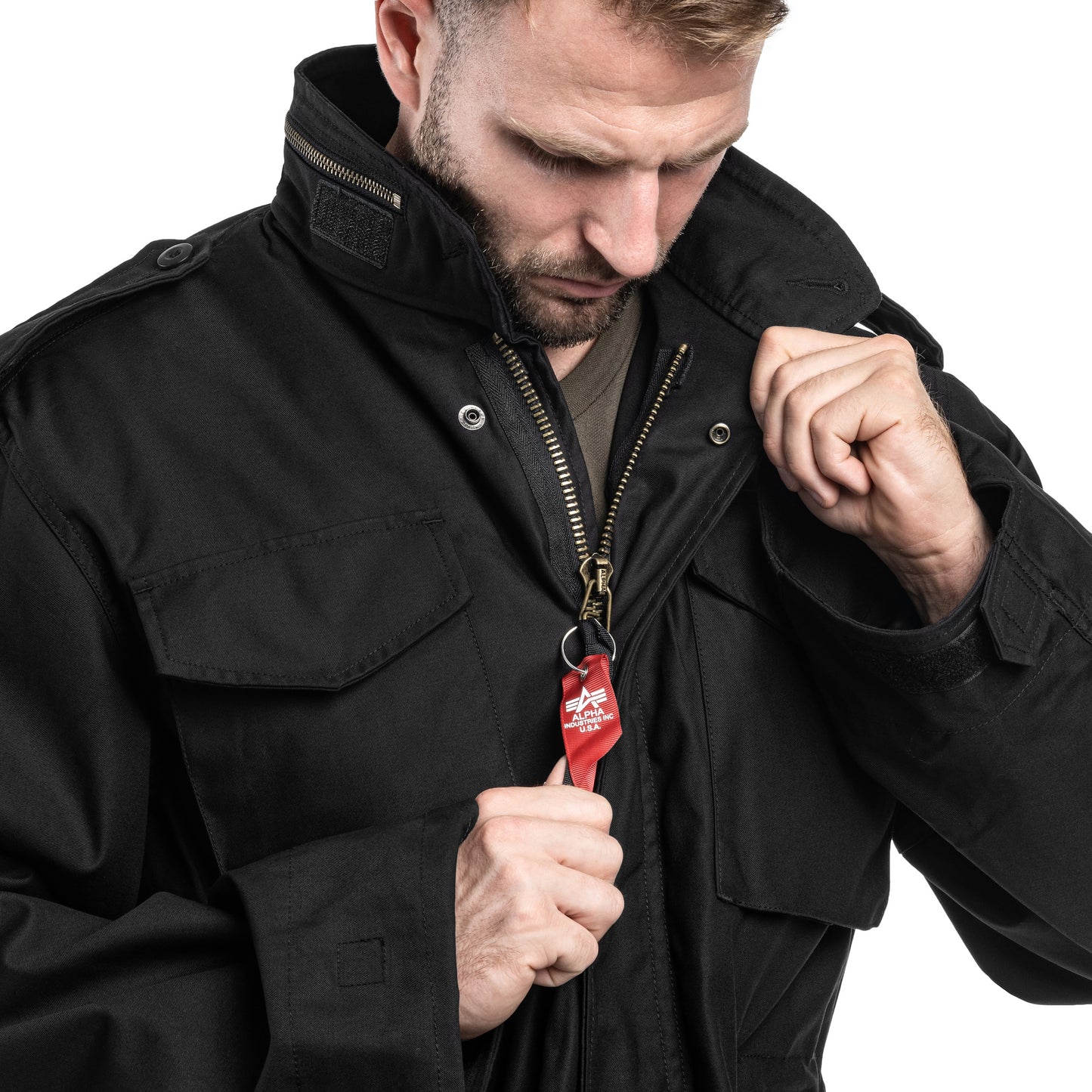 Kurtka Alpha Industries M-65 - Black