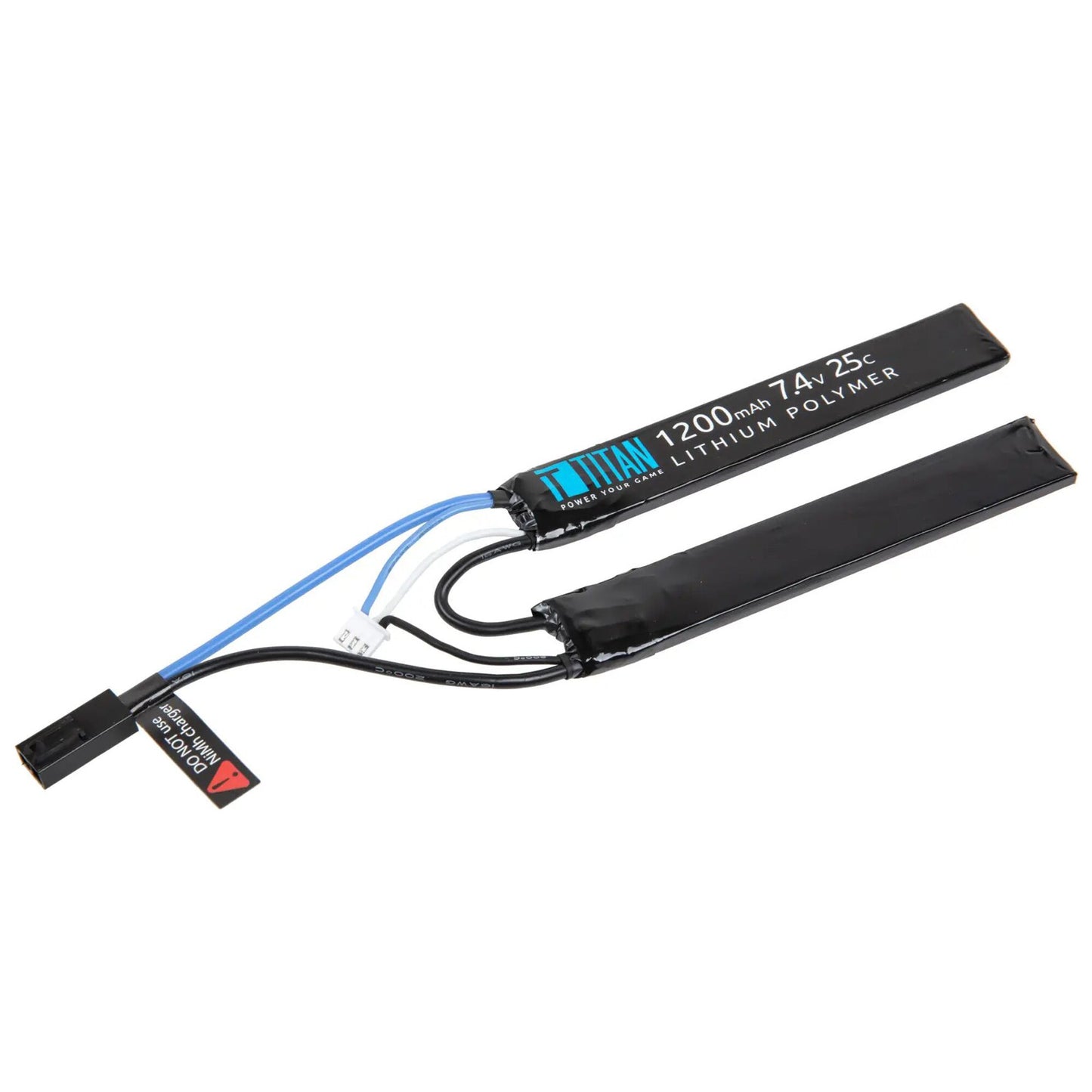 Akumulator ASG Titan Li-Po 7,4V 25C 1200 mAh 2-modułowy - Tamiya