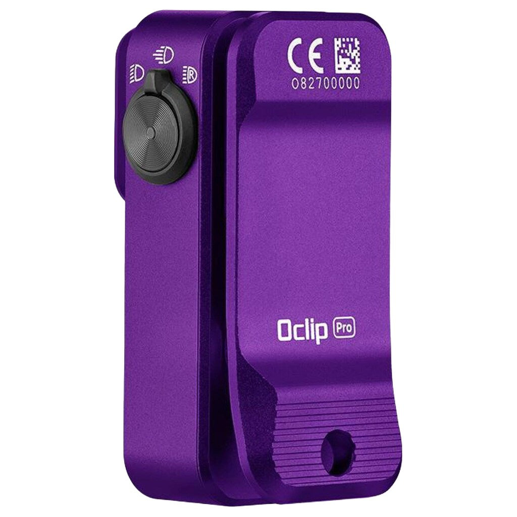 Latarka akumulatorowa Olight Oclip Pro Purple - 500 lumenów