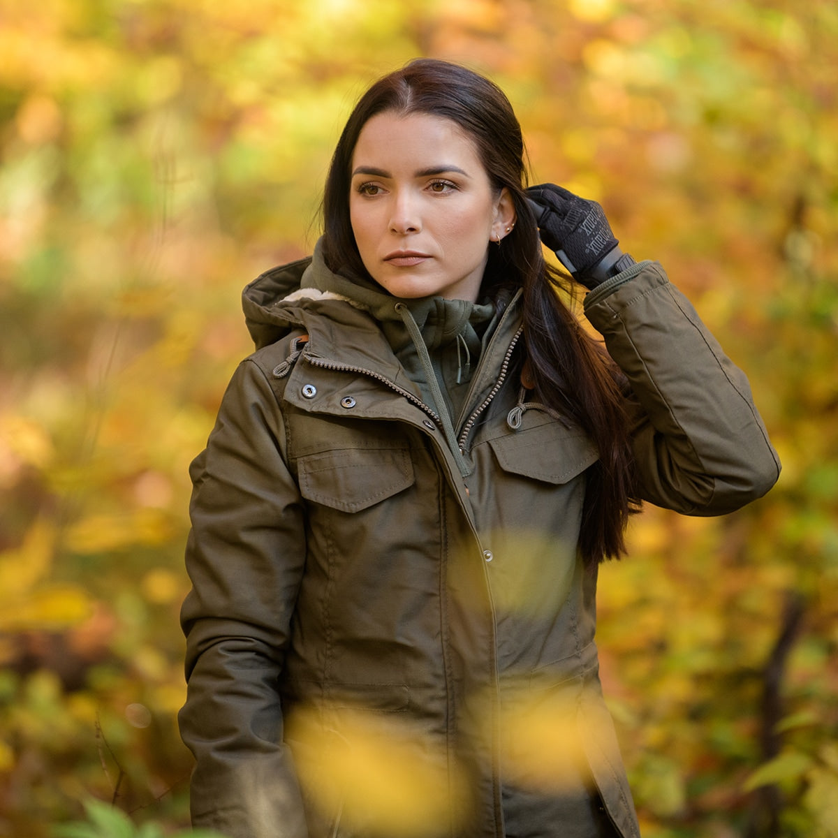 Kurtka damska Brandit Marsh Lake Parka - Olive