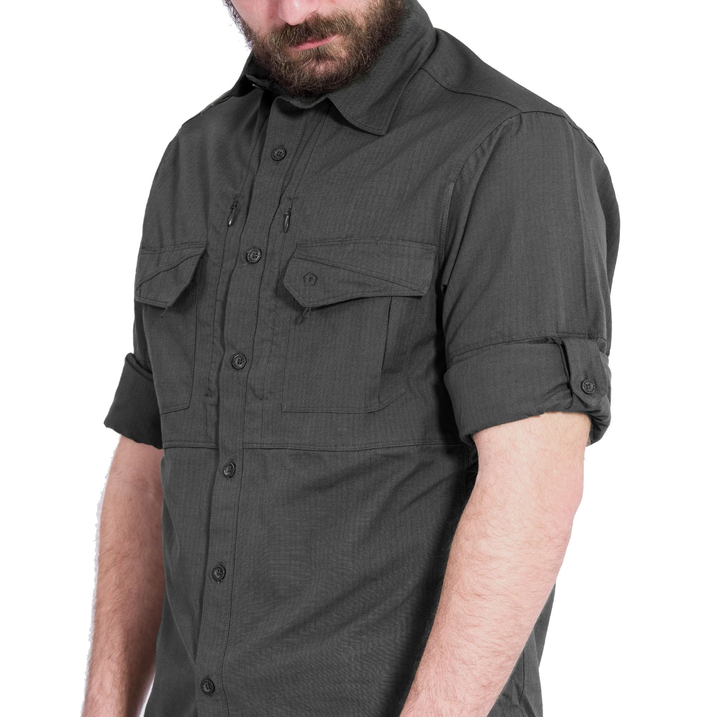 Koszula taktyczna Pentagon Plato Long Sleeve - Black