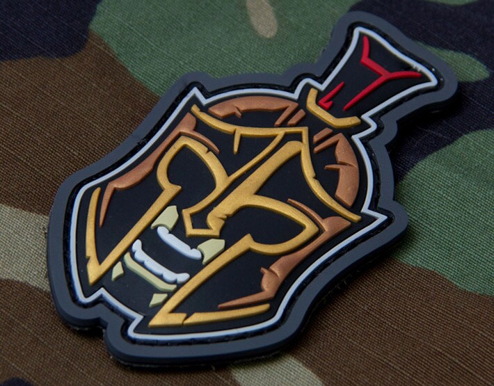 Naszywka Mil Spec Monkey Spartan Head FullColor
