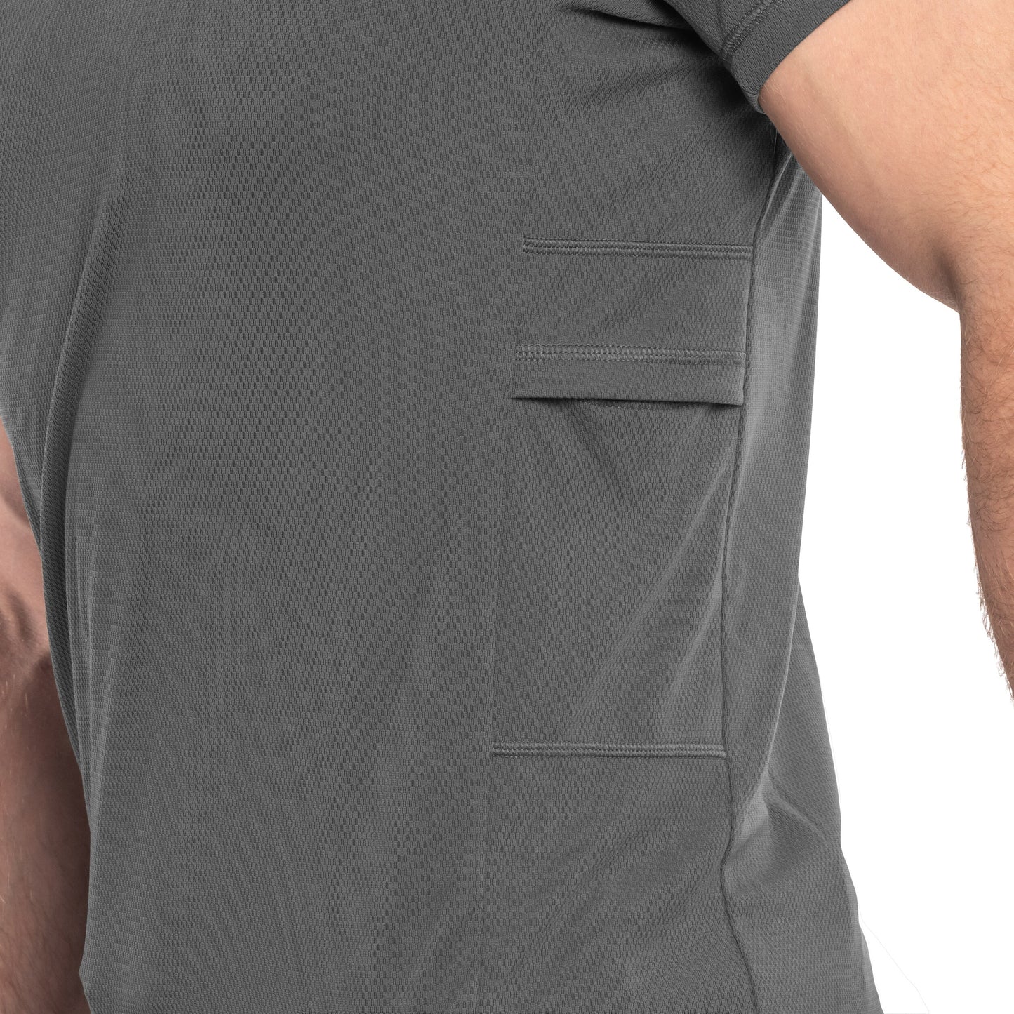 Koszulka termoaktywna Helikon Quickly Dry Functional K/R - Shadow Grey