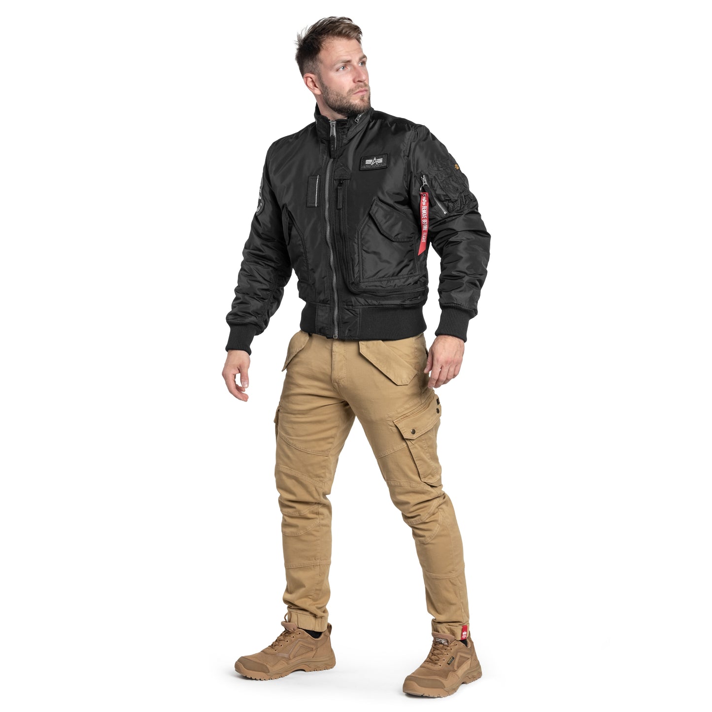 Kurtka Alpha Industries Engine - Black