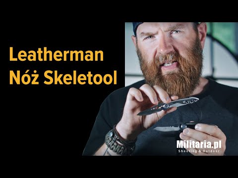 Nóż składany Leatherman Skeletool KB - Onyx