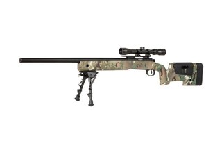 Karabin snajperski ASG Specna Arms SA-S02 Core High Velocity z lunetą i dwójnogiem - MultiCam