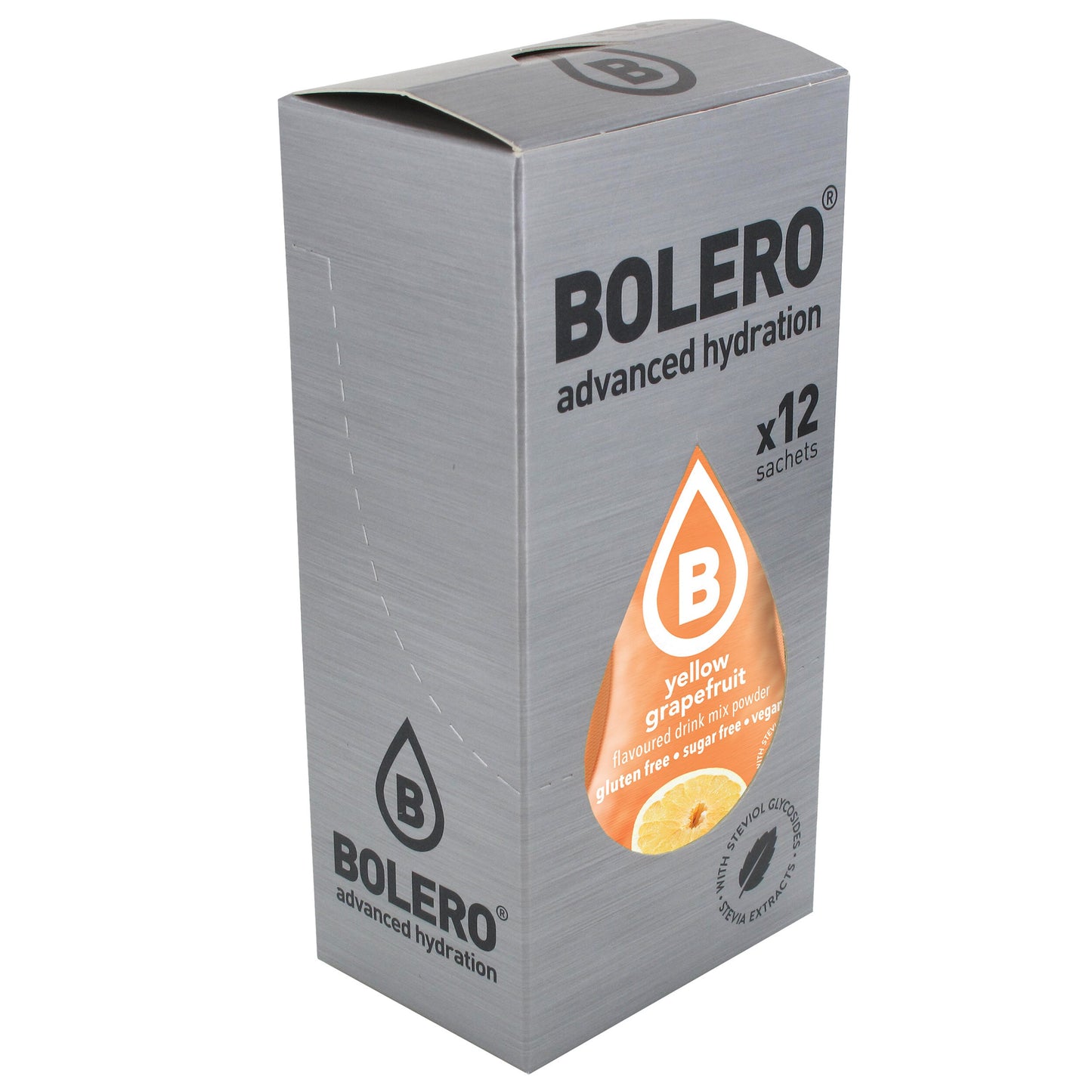 Napój w proszku Bolero Yellow Grapefruit ze stewią 3 g - 12 szt.