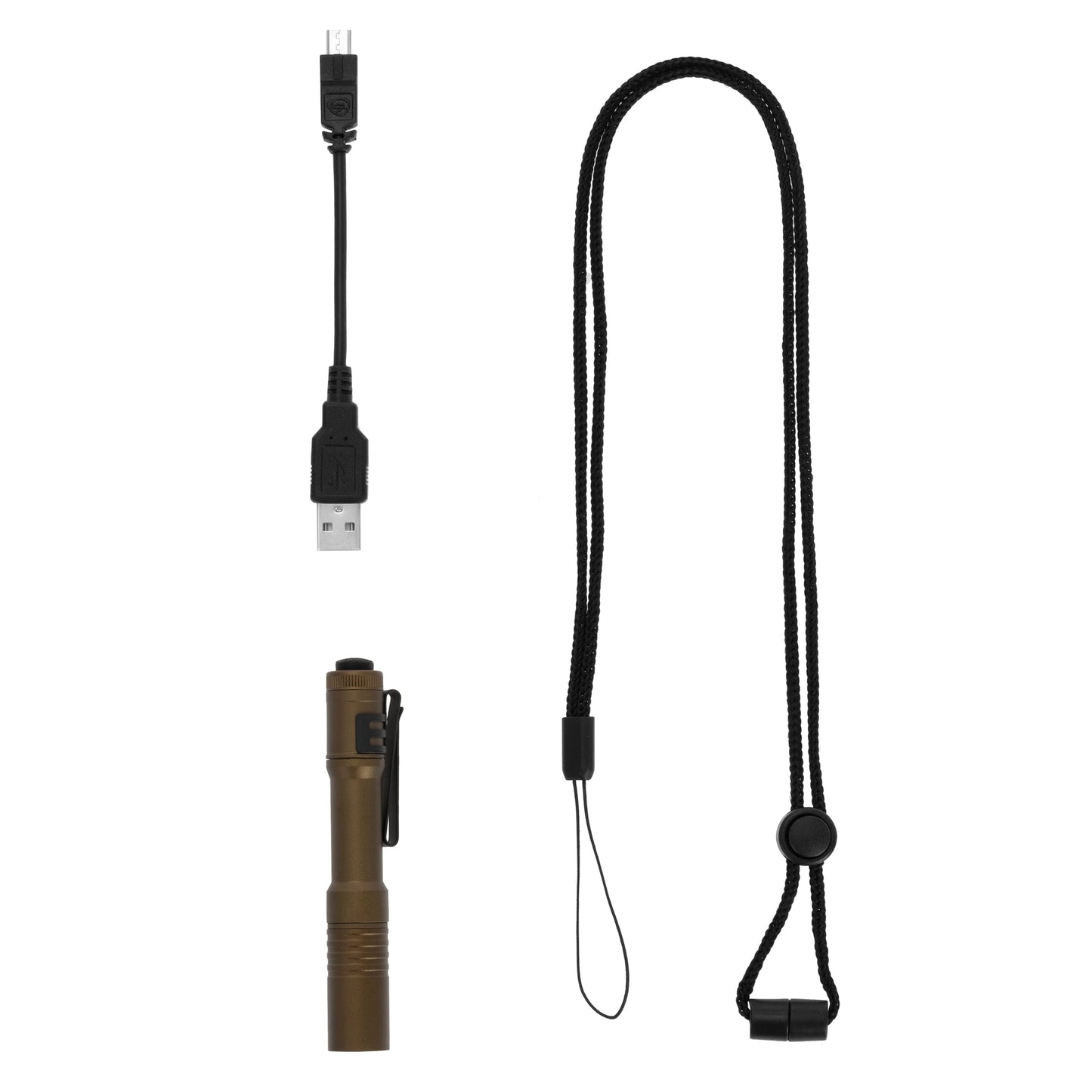 Latarka Streamlight MicroStream USB Coyote - 250 lumenów